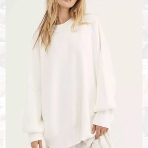 Free People Easy Street Tunic White